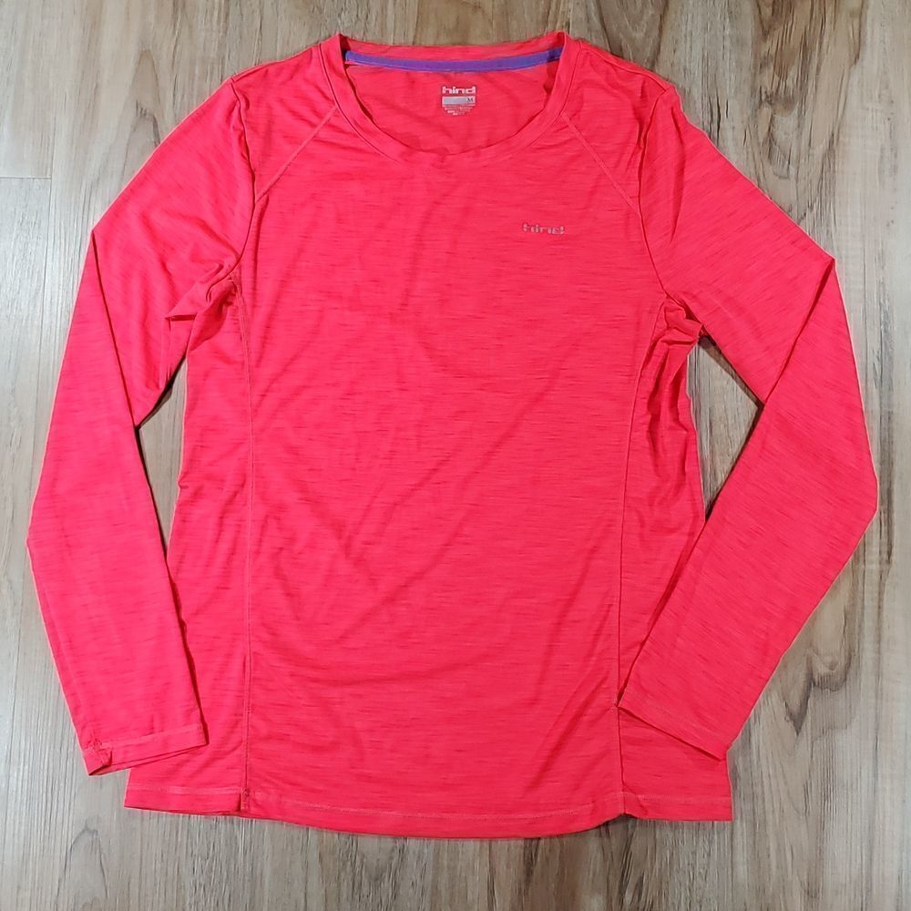 🔺️Hind Hot Pink Long Sleeve Athletic Long Sleeve Top Medium